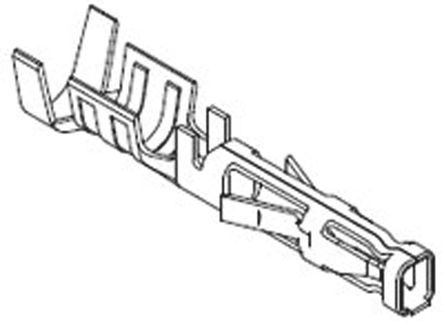 Molex - 46235-0003 - Molex Micro-Fit RMF ϵ ĸ ѹӽ߶ 46235-0003, ƽ ͭϽо, 30AWG  26AWG		