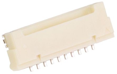 Hirose - DF14-10P-1.25H(55) - Hirose DF14 ϵ 10· 1.25mmھ (1) ֱ PCB  DF14-10P-1.25H(55), Ӷ˽, 1A		