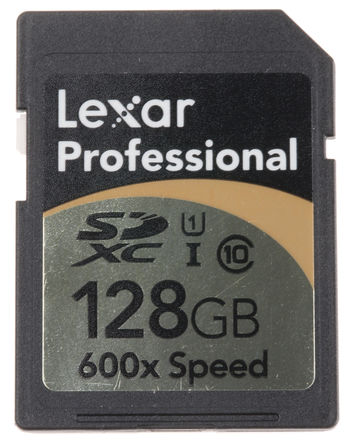 Lexar - LSD128CTBEU600 - Lexar Mobile 128 GB 600X SDXC		
