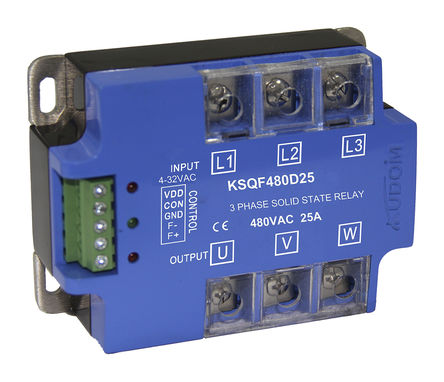 Kudom - KSQF480D25 - Kudom 25 A 尲װ ̵̬3  KSQF480D25, SCR, 㽻л, 530 V 		