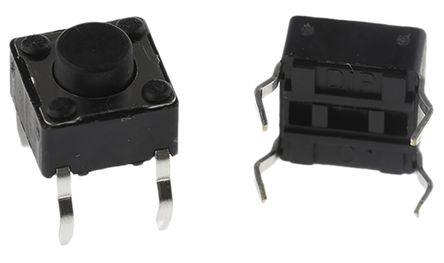 Apem - DTS62KV - Apem ɫ ťʽ  DTS62KV, , 50 mA @ 12 V ֱ 1.5mm		