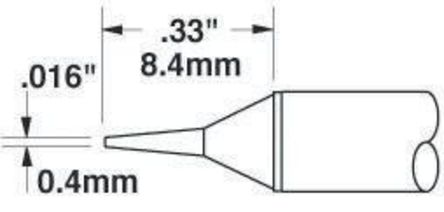OK International - STTC-022 - OK International STTC ϵ, 0.4 mm ֱԲ׶ ͷ		