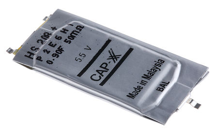 CAP-XX - HS208F - CAP-XX Supercap H ϵ 0.9F 5.5 V ֱ  EDLC HS208F, 20% ݲ		