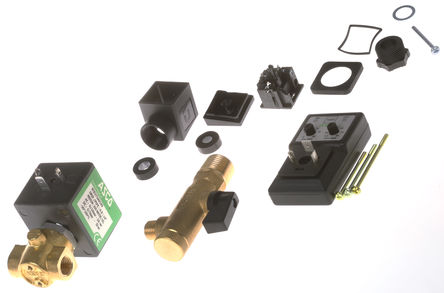 Asco - CDVAE272A019A8 - Asco CDV ϵ 2˿ ͭ ŷ CDVAE272A019A8, 16 bar, 1/2 in, 1/4 in˿, NC, 230 V 		