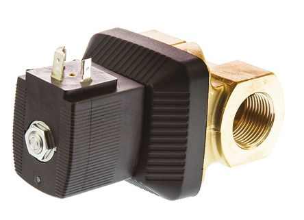 Burkert - 126284 - Burkert 6213 ϵ 10 bar 2˿ ͭ ŷ 126284, 3/4in˿, NCԤ跧λ, 24 V ֱԴ		