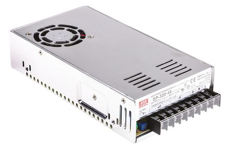 RS Pro - SP-320-48 - RS Pro 321.6W  ǶʽģʽԴ SMPS SP-320-48, 124  370 V dc, 88  264 V ac, 48V dc, 6.7A, 89%Ч		