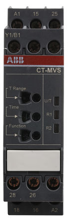 ABB - 1SVR730021R2300 - ABB ๦ ʱ̵ 1SVR730021R2300, 0.05   300 Сʱ, ˫˫, 2, SPDT, 380  440 V 		