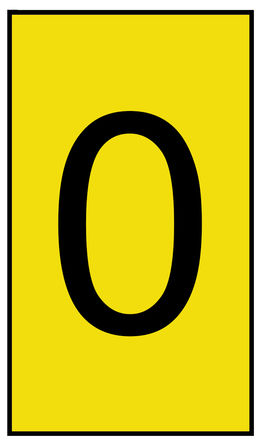 HellermannTyton - 901-10695 - HellermannTyton Ovalgrip ϵ 500װ Ƶ׺ Ϲ̶ ±ʶ 901-10695, 4mm, 1.7  3.6mmֱ, ӡ"0"ͼ		