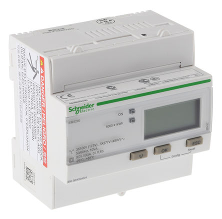 Schneider Electric - A9MEM3200 - Schneider Electric iEM3000 ϵ A9MEM3200 10λ LCD ֹʱ, 		