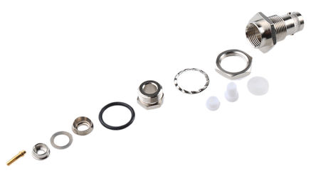 Telegartner - J01001A1223 - Telegartner 50 ֱ 尲װ ĸ BNC  J01001A1223, 0  4GHz, ǯ ˽, RG141 A/U, RG142 B/U, RG223/U, RG58 C/U, 		