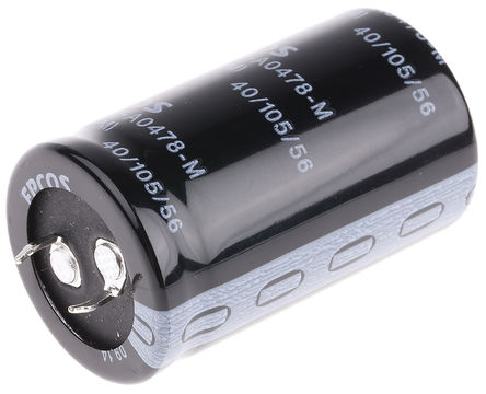 EPCOS - B41252A0478M000 - EPCOS B41252 ϵ 80 V ֱ 4700F  B41252A0478M000, 20%ݲ, +105C		