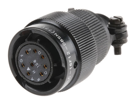 Amphenol - 62LC-16F12-08SN(771) - Amphenol 62LC ϵ 8· °װ ֱ  ͷ 62LC-16F12-08SN(771), ĸ, ʽӺ		