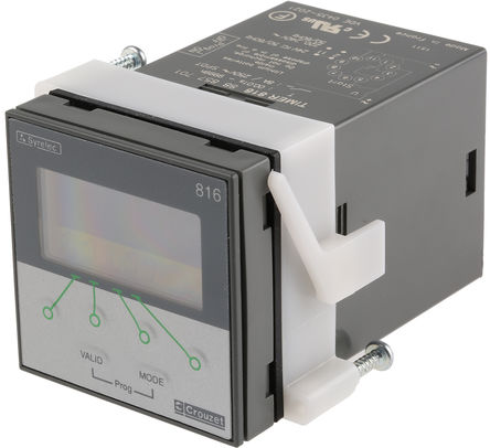 Crouzet - 88 857 701 - Crouzet ๦ ʱ̵ 88 857 701, 0.01 s  999.9 h, ˫, 1, SPDT, 200  240 V 24 V /ֱ		