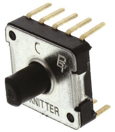 KNITTER-SWITCH - MRS 12V-19 - KNITTER-SWITCH 9λ ת MRS 12V-19, SP9T , 16V dcѹ, 100 mA @ 5 V ֱ, 13 x 11.4 x 9.8mm		