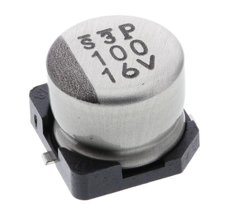 Nichicon - UWT1C101MCL1GB - Nichicon WT ϵ 16 V 100F SMD  UWT1C101MCL1GB, 20%ݲ, +105C, 5101-4װ		