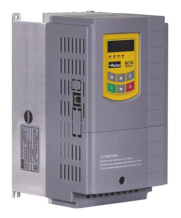 Parker - 10G-43-0120-BF - Parker AC10 ϵ IP20 5.5 kW Ƶ 10G-43-0120-BF, 0.5  650Hz, 18.8 A, 400 V		