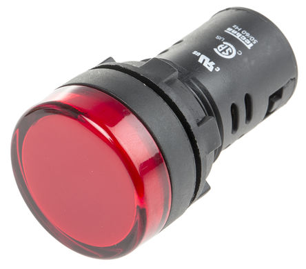 TECHNA - LEDtecRed230Vac - TECHNA ɫ LED ָʾ LEDtecRed230Vac, 22mmֱ, IP65		