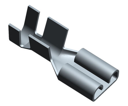 TE Connectivity - 1-160305-6 - TE Connectivity FASTON .250 ϵ ǾԵ ѹӿٶϿ 1-160305-6, 6.35 x 0.81mm Ƭ, 11.5  10 AWG ߹		