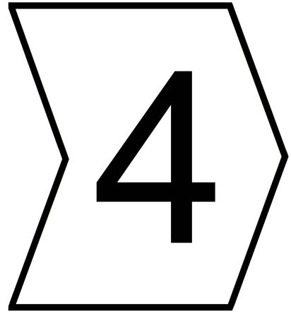 HellermannTyton - 901-10606 - HellermannTyton Helagrip ϵ 1000װ ׵׺ Ϲ̶ ±ʶ 901-10606, 3.5mm, 2  5mmֱ, ӡ"4"ͼ		