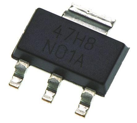 Fairchild Semiconductor - FDT1600N10ALZ - Fairchild Semiconductor PowerTrench ϵ Si N MOSFET FDT1600N10ALZ, 5.6 A, Vds=100 V, 3+Ƭ SOT-223װ		