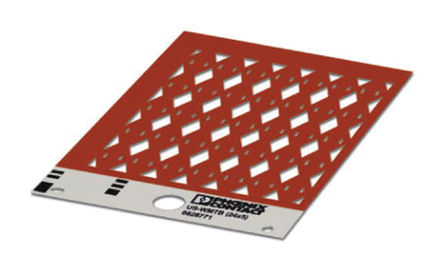 Phoenix Contact - 0829320 - Phoenix Contact 35װ ɫ ƹ̶ ±ʶ 0829320, 24mm, 14 mm		