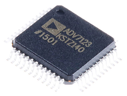 Analog Devices - ADV7123KSTZ140 - ADV7123KSTZ140, 10 λ 140Msps Ƶģת, 3ͨ, ±5%FSR, нӿ, 48 LQFPװ		