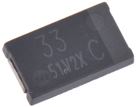 Panasonic - EEFCS1C330R - Panasonic SP-Cap CS ϵ 16 V ֱ 33F SMD ۺ ۺ EEFCS1C330R, 20%ݲ, 40m(ֵ), +105C		