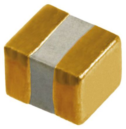 AVX - GX02YD104KA72 - AVX GX ϵ�� 100nF 16 V ֱ�� X5R����� SMD ����մɵ����� (MLCC) GX02YD104KA72-500, ��10%�ݲ�, 0402��װ		