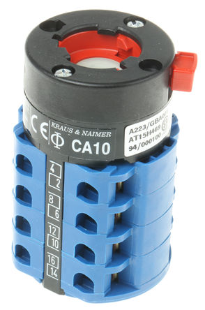 Kraus & Naimer - CA10A223/GBA001*FT - Kraus & Naimer CA10A223/GBA001*FT 2λ 4P 60 ת, 690 V, 20 A, ťִ		