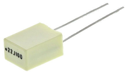 KEMET - R82EC3220DQ60J - KEMET R82 ϵ 220nF ͨ PET Ĥ  (PET) R82EC3220DQ60J, 5%ݲ, 100 V ֱ		