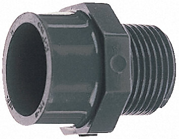 Georg Fischer - 721911706 - Georg Fischer 40mm ֱ PVC-U ͷ 721911706, 1/2 in R  x 1/2 in BSP 		