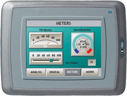 Mitsubishi - 216305 - Mitsubishi 5.7 in. E1000 ϵ ɫ LCD  HMI ʾ 6ES5-788-8MK11, IP66, 320 x 240pixelsֱ		