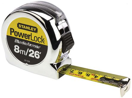 Stanley - 0-33-526 - Stanley PowerLock ϵ 8m Ӣƺ͹  0-33-526, 25mm		