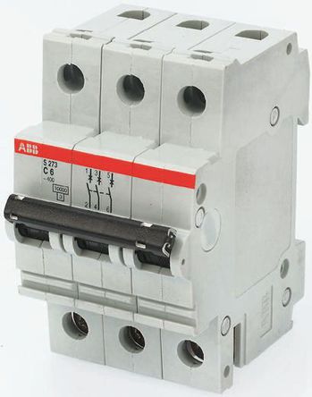 ABB - GHS2830001R0804 - ABB System M Pro S200 ϵ 3 80 A MCB ΢Ͷ· GHS2830001R0804, 6 kA Ͽ, C բ		