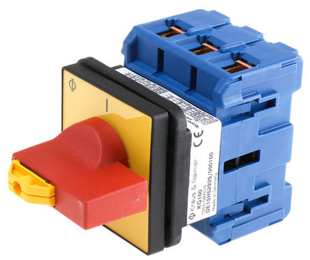 Kraus & Naimer - KG100T203/GBA016E - Kraus & Naimer IP65 3 尲װװ ۶ϸ뿪 KG100T203/GBA016E, 100 A, 37 kW		