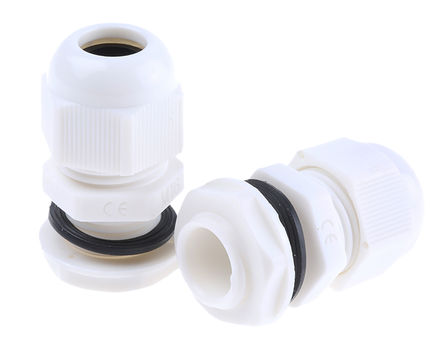 HellermannTyton - NGM16-WHT - HellermannTyton IP68 ɫ  ĸĵ¹̶ͷ NGM16-WHT, 5mm  10mmֱ, M16		