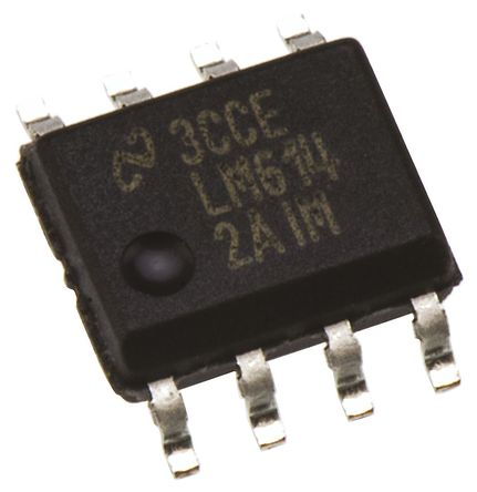 Texas Instruments - LM6142AIM/NOPB - Texas Instruments LM6142AIM ǱŴ, 1mVƫ, 18MHz, 107dB CMRR, 1.8  24 VԴ, 8 SOICװ		