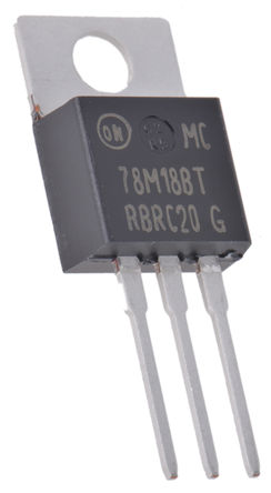 ON Semiconductor - MC78M18BTG - ON Semiconductor MC78Mxx ϵ MC78M18BTG ѹ, Ϊ 40 V, 18 V, 700mA, 5W, 3 TO-220		