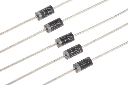 Vishay - RGP02-12E-E3 - Vishay RGP02-12E-E3  , Io=500mA, Vrev=1200V, 300ns, 2 DO-204ALװ		