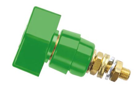 Schutzinger - POL 631 / GN - Schutzinger 4mm ɫ Ե  POL 631 / GN, 1kV, 63A, M6 x 0.75 		