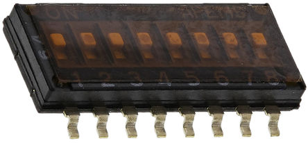 Apem - NHDS08TV - Apem NHDS08TV 8λ  氲װ DIP , , 25 mA@ 24 V ֱ		