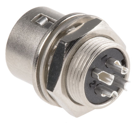 Hirose - HR10A-7R-4S(73) - Hirose HR10 ϵ�� 4· ��尲װ ֱ�� ������ HR10A-7R-4S(73), ĸ����, ����ʽ�Ӻ�		