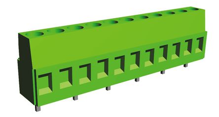 TE Connectivity - 282843-6 - TE Connectivity Buchanan ϵ 10.16mm ھ 6 · ĸ ɫ ֱ ӡˢ·߶ӿ 282843-6, ӡˢ·尲װ, Ӷ˽		