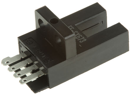 Omron - EE-SX673 - Omron 5 mm  LED Դ  ֱͨΣ 紫 EE-SX673, NPN, , IP50		