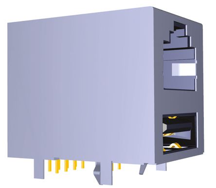 TE Connectivity - 1-1775855-1 - TE Connectivity 11775855 ϵ 4· ĸ RJ45 ģ黯 1-1775855-1, STP , ӡˢ·尲װ, ͭо		