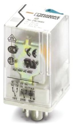 Phoenix Contact - 2903690 - Phoenix Contact 2903690 ˫˫ PCB װ Ǳ̵, 30 A, 24V ac		