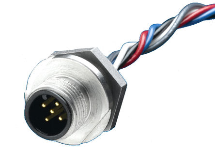 Brad - 120031-0028 - Brad 120031 ϵ 1200310028 IP67 M8   ն˽ͷ  , 3 A 30 V, 24 AWG		