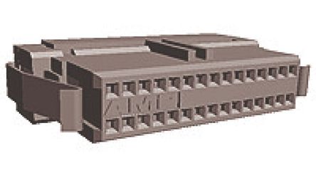 TE Connectivity - 2-0111196-9 - TE Connectivity AMP-LATCH System 50 ϵ 2 26· 1.27mmھ ֱ ĸ IDC  2-0111196-9, °װ		