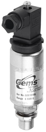 Gems Sensors - 22ISBGA6000ABUA002 - Gems Sensors IP65 6bar  ģ ѹ 22ISBGA6000ABUA002, 0.25%ȷ, 4  20 mA, 7  35 V ֱ, BSP 1/4 ӿ		