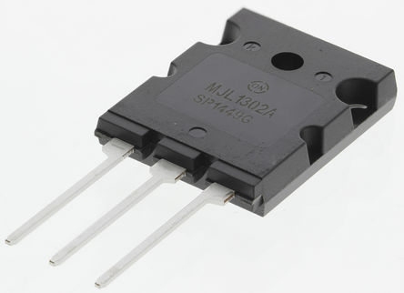 ON Semiconductor - MJL1302AG - ON Semiconductor MJL1302AG , PNP , 15 A, Vce=260 V, HFE:45, 30 MHz, 3 TO-264װ		